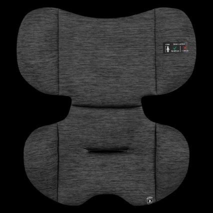 Lionelo - Κάθισμα αυτοκινήτου LEVI ONE i-Size 76-150 cm μαύρο/γκρι