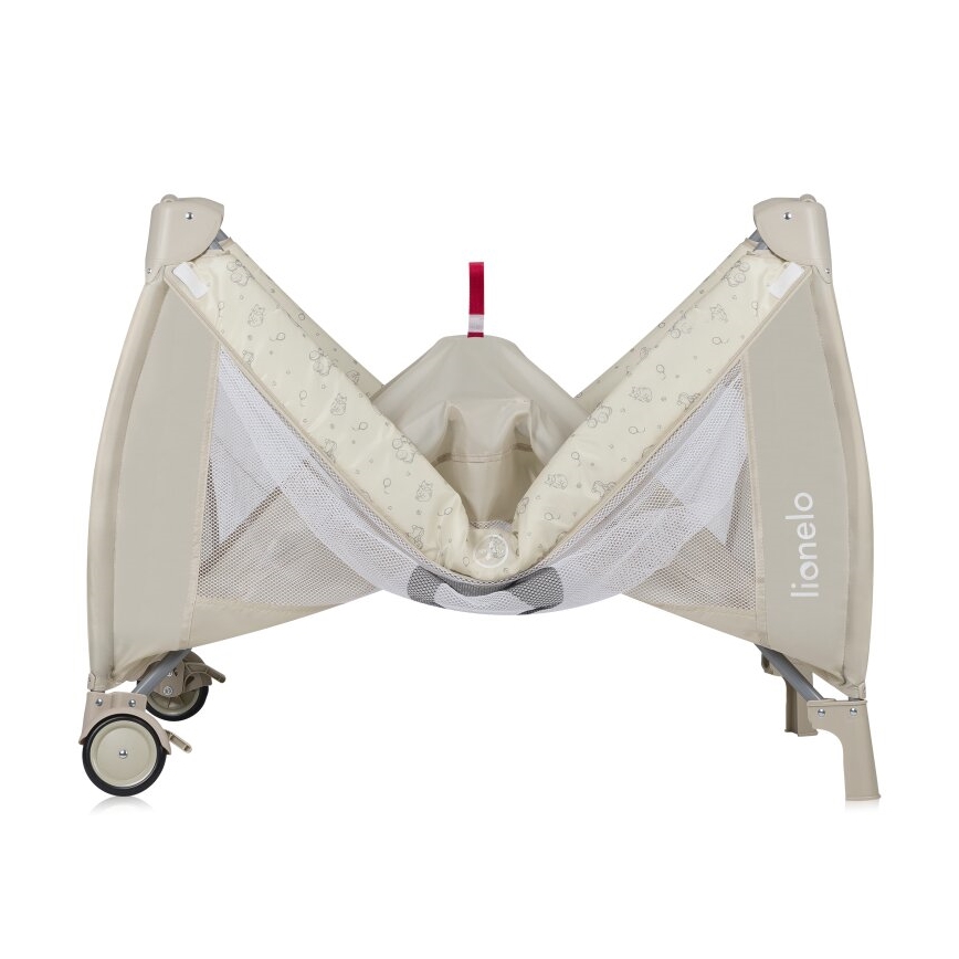 Lionelo - Κούνια ταξιδιού SVEN PLUS μπεζ