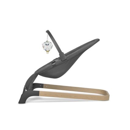 Lionelo - Κούνια μωρού JUNE γκρι