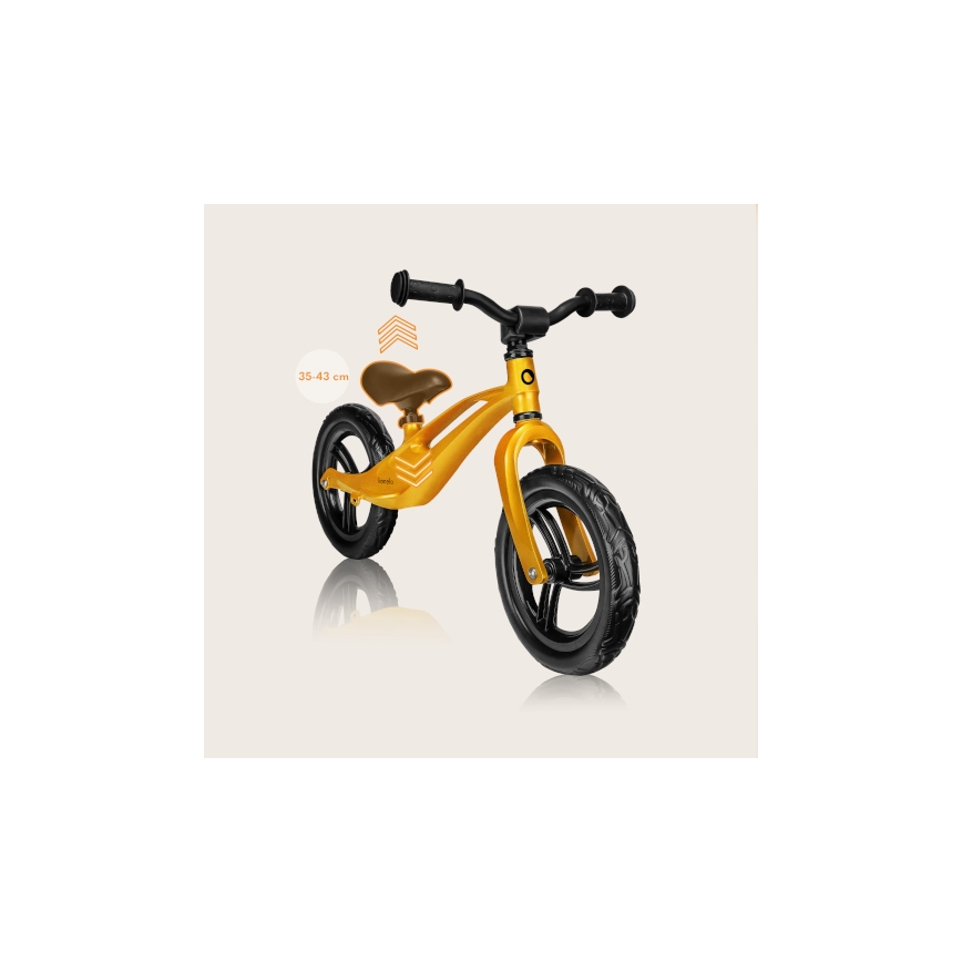 Lionelo - Ισορροπιστικό ποδήλατο BART κίτρινο