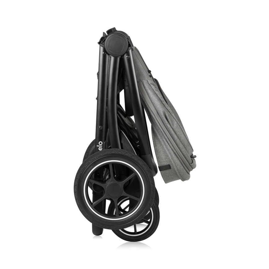 Lionelo - MERIL πολυμορφικό παιδικό καρότσι 3 σε 1 Grey Stone