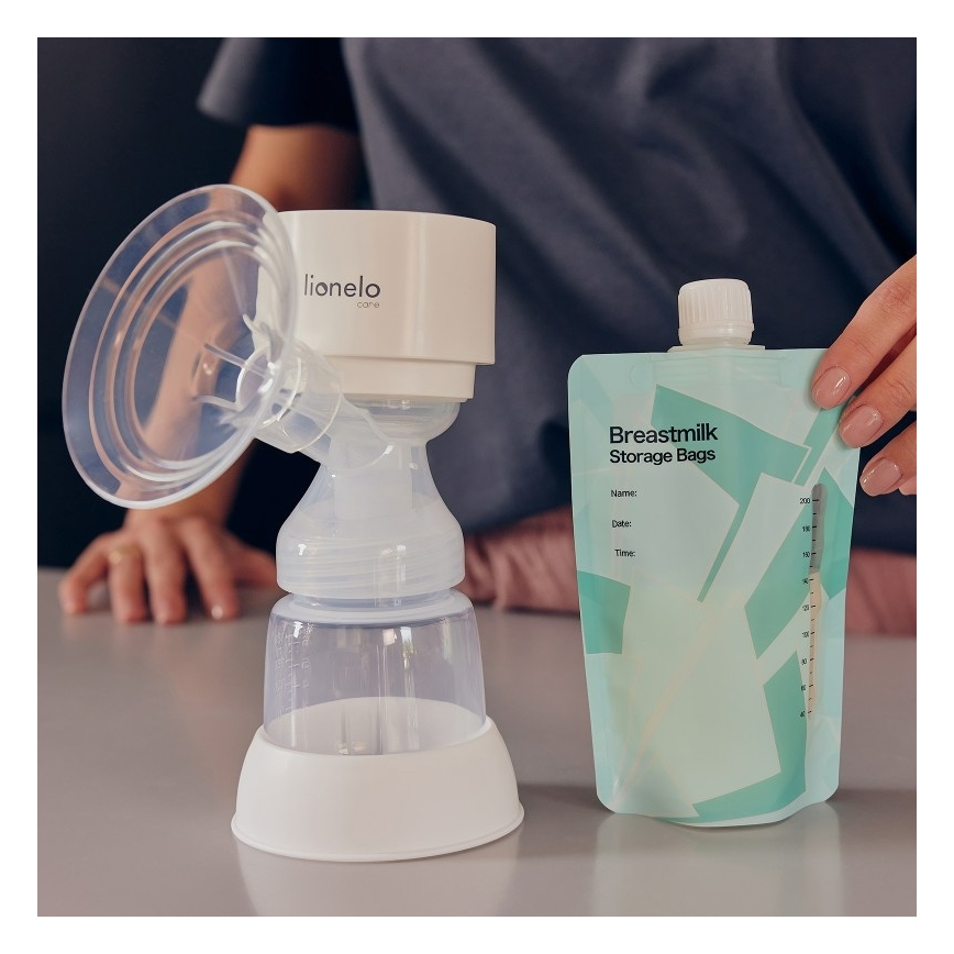 Lionelo - Ηλεκτρική επαναφορτιζόμενη αντλία μητρικού γάλακτος FIDI ONE 5V 1000 mAh 180 ml