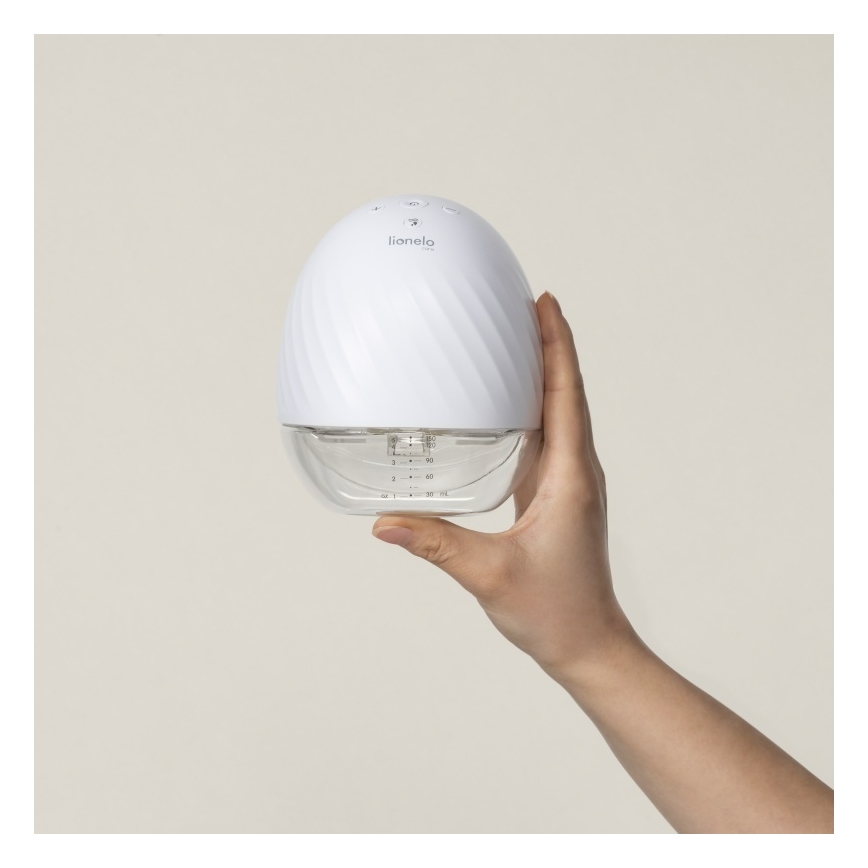 Lionelo - Ηλεκτρική επαναφορτιζόμενη αντλία μητρικού γάλακτος FIDI FREE 5V 1300 mAh 180 ml