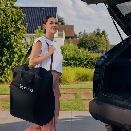 Lionelo - Σπορ παιδικό καρότσι JULIE ONE Μαύρο