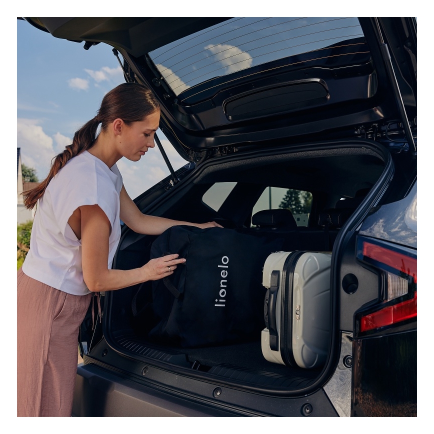 Lionelo - Σπορ παιδικό καρότσι JULIE ONE Μαύρο