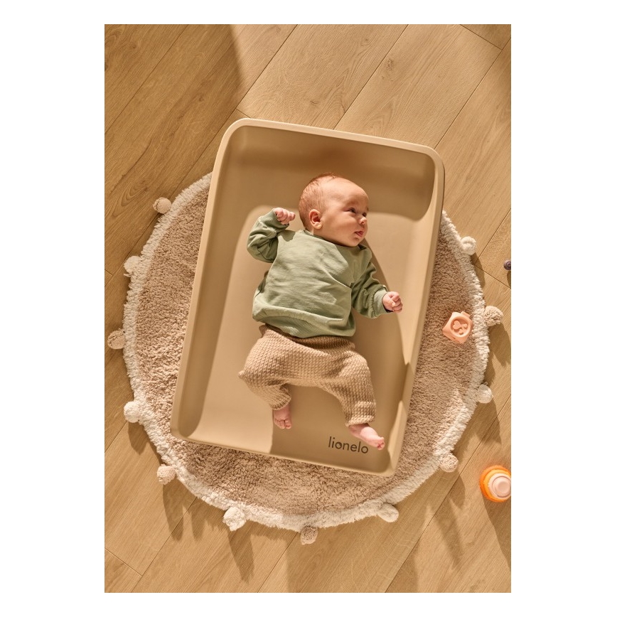 Lionelo - Στρωματάκι αλλαγής MEGS 49x70 cm Μπεζ Άμμος