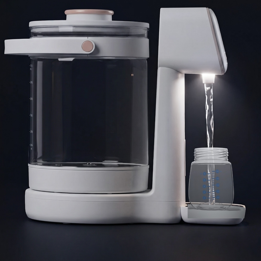 Lionelo - Συσκευή παρασκευής βρεφικού γάλακτος BABYPRESTO 2.0 1200W/230V Λευκή