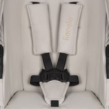 Lionelo - Συνδυαστικό καρότσι 2 σε 1 AMBER PLUS Μπεζ Άμμος