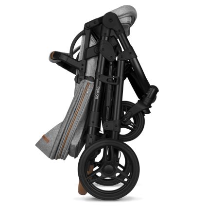 Lionelo - Συνδυαστικό καρότσι 2 σε 1 MARI TOUR Grey Stone