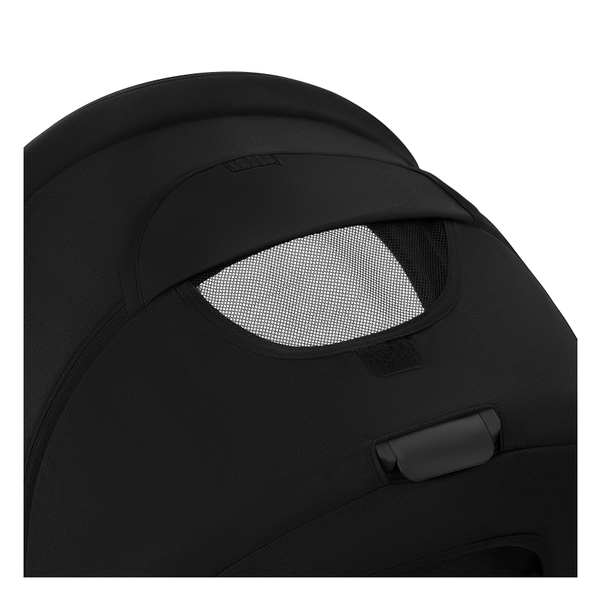 Lionelo - Συνδυαστικό καρότσι 2-σε-1 MERIL Μαύρο Όνυξ