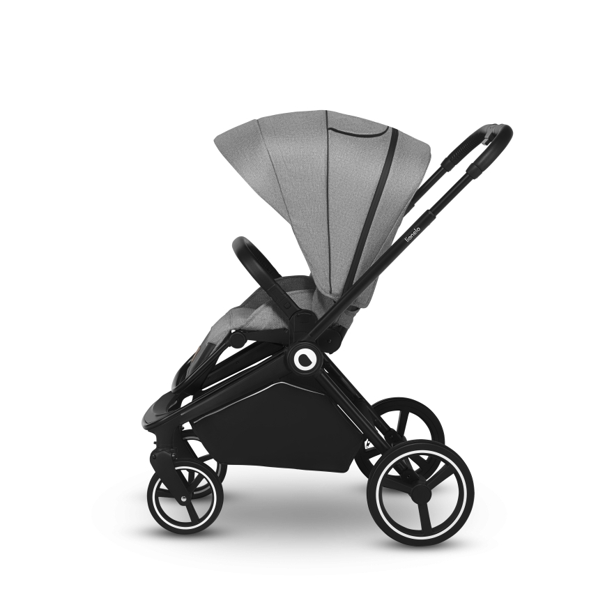 Lionelo - Συνδυαστικό καρότσι 2 σε 1 MIKA Grey Stone