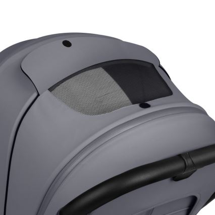 Lionelo - Συνδυαστικό καρότσι 2 σε 1 MIKA PLUS Γκρι Stone