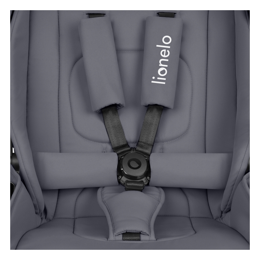 Lionelo - Συνδυαστικό καρότσι 2 σε 1 MIKA PLUS Γκρι Stone