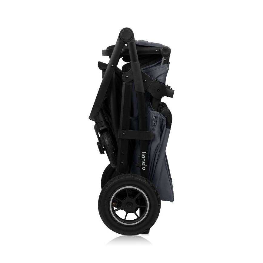 Lionelo - Συνδυαστικό καρότσι 3-σε-1 AMBER PLUS Γκρι Γραφίτης