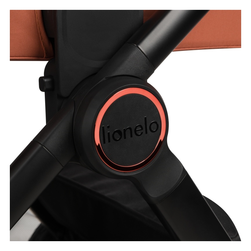 Lionelo - Συνδυαστικό καρότσι 3-σε-1 LAYLA Brown Rust