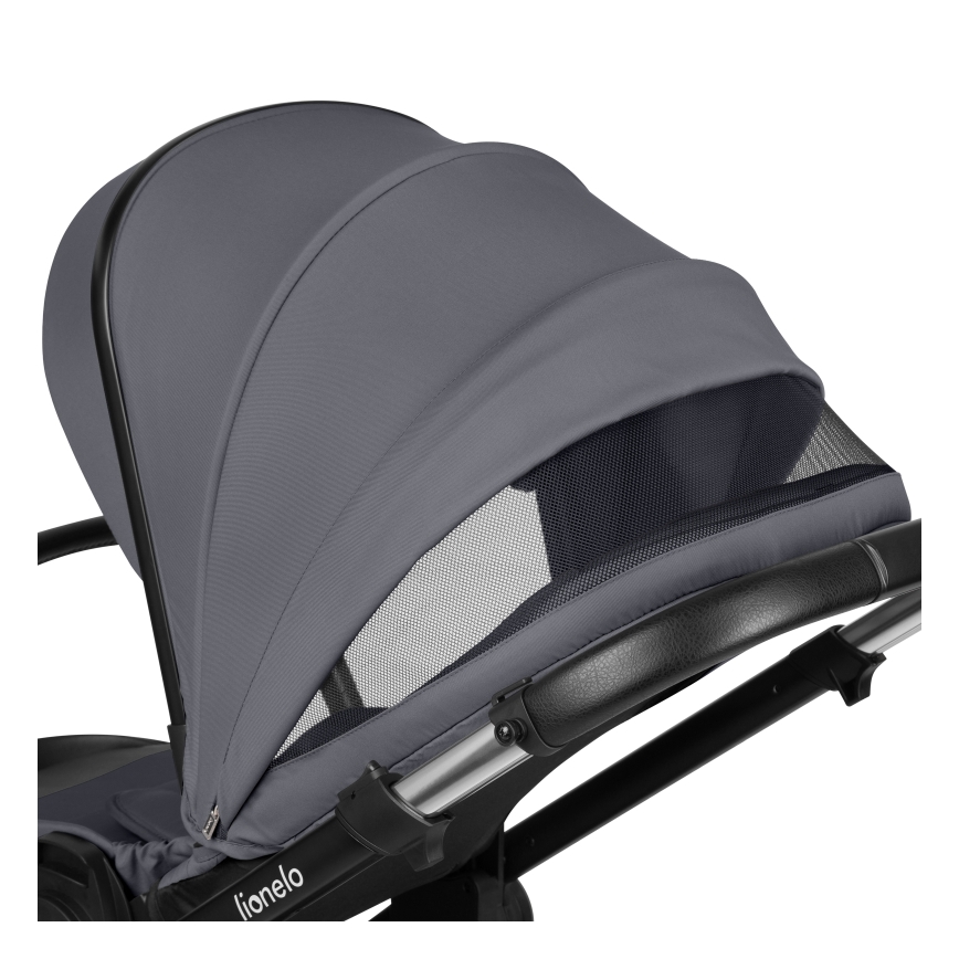 Lionelo - Συνδυαστικό καρότσι 3-σε-1 LAYLA Grey Stone