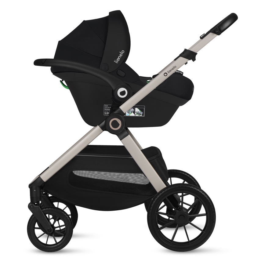 Lionelo - Συνδυαστικό καρότσι 3 σε 1 LAYLA Μπεζ Άμμος