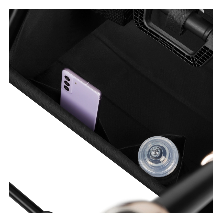 Lionelo - Συνδυαστικό καρότσι 3 σε 1 MIKA PLUS Brown Rust