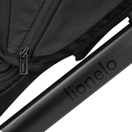 Lionelo - Συνδυαστικό παιδικό καρότσι 2-σε-1 LAYLA Black Onyx