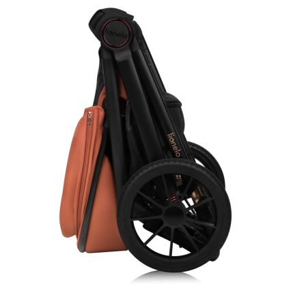 Lionelo - Συνδυαστικό παιδικό καρότσι 2-σε-1 LAYLA Καφέ-Σκουριά