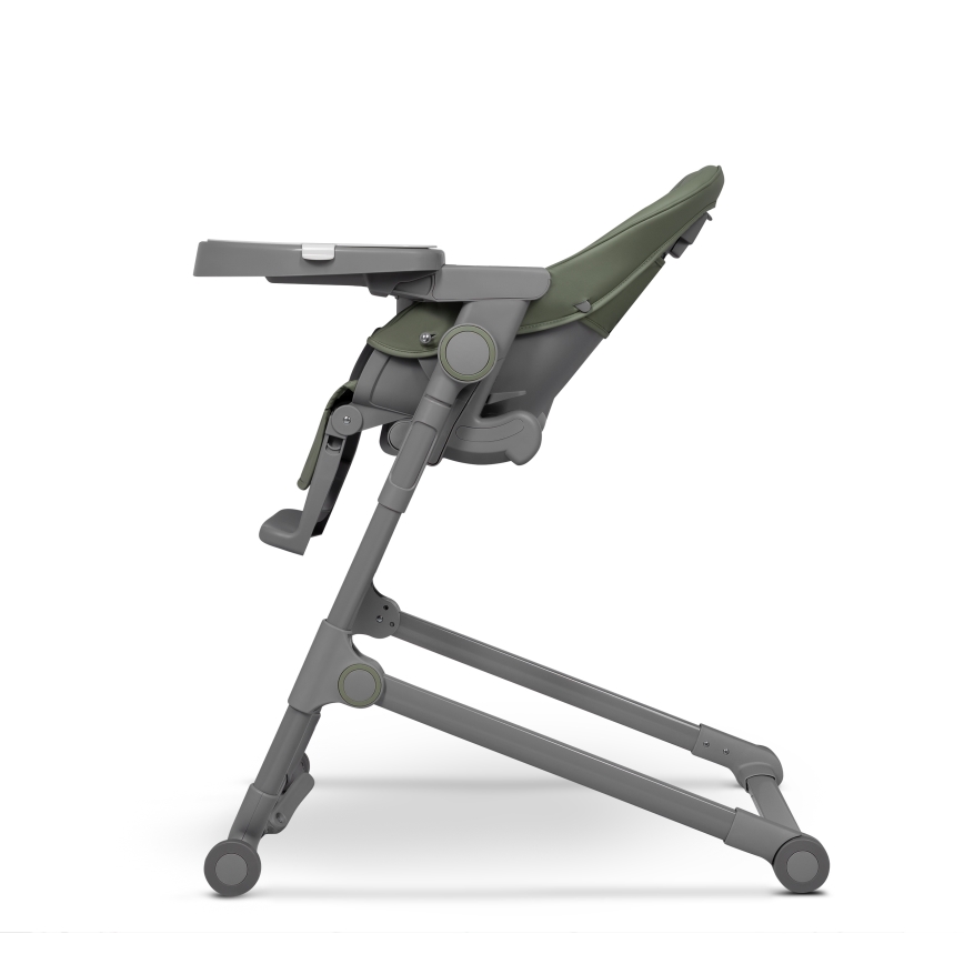 Lionelo - Παιδική καρέκλα φαγητού 2 σε 1 CORA PLUS Ελιά