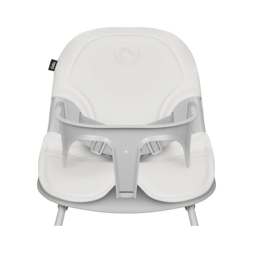 Lionelo - Παιδική καρέκλα φαγητού 2 σε 1 DALIA λευκή/γκρι