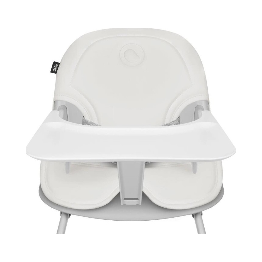 Lionelo - Παιδική καρέκλα φαγητού 2 σε 1 DALIA λευκή/γκρι