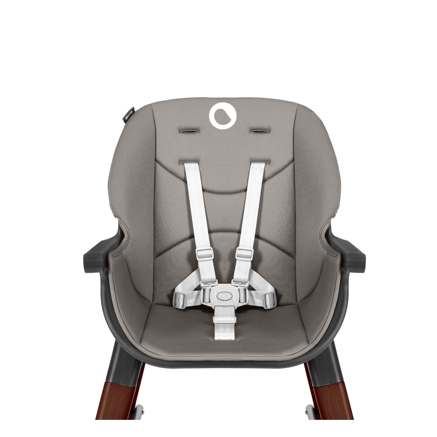 Lionelo - Παιδική καρέκλα φαγητού 2 σε 1 MONA Black Onyx