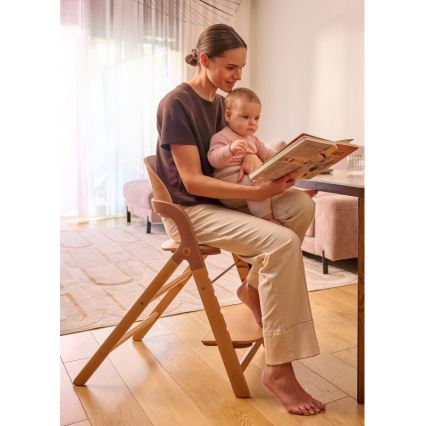 Lionelo - Παιδική καρέκλα φαγητού 3 σε 1 MEGAN Grey Wood