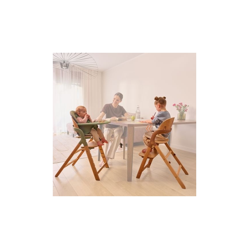 Lionelo - Παιδική καρέκλα φαγητού 3 σε 1 MEGAN Grey Wood