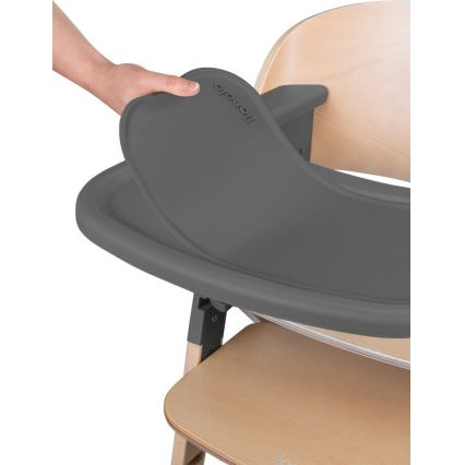 Lionelo - Παιδική καρέκλα φαγητού 3 σε 1 MEGAN Grey Wood