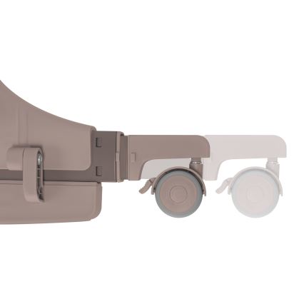 Lionelo - Παιδική κούνια 3-σε-1 JODIE Μπεζ Ταουπ