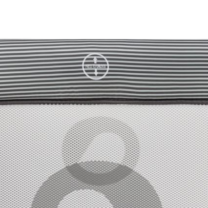 Lionelo - Παιδική περίφραξη BONNIE Grey Scandi