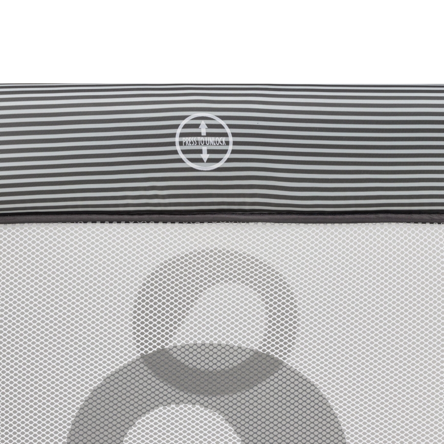 Lionelo - Παιδική περίφραξη BONNIE Grey Scandi