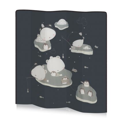 Lionelo - Παιδική περίφραξη BONNIE Grey Scandi