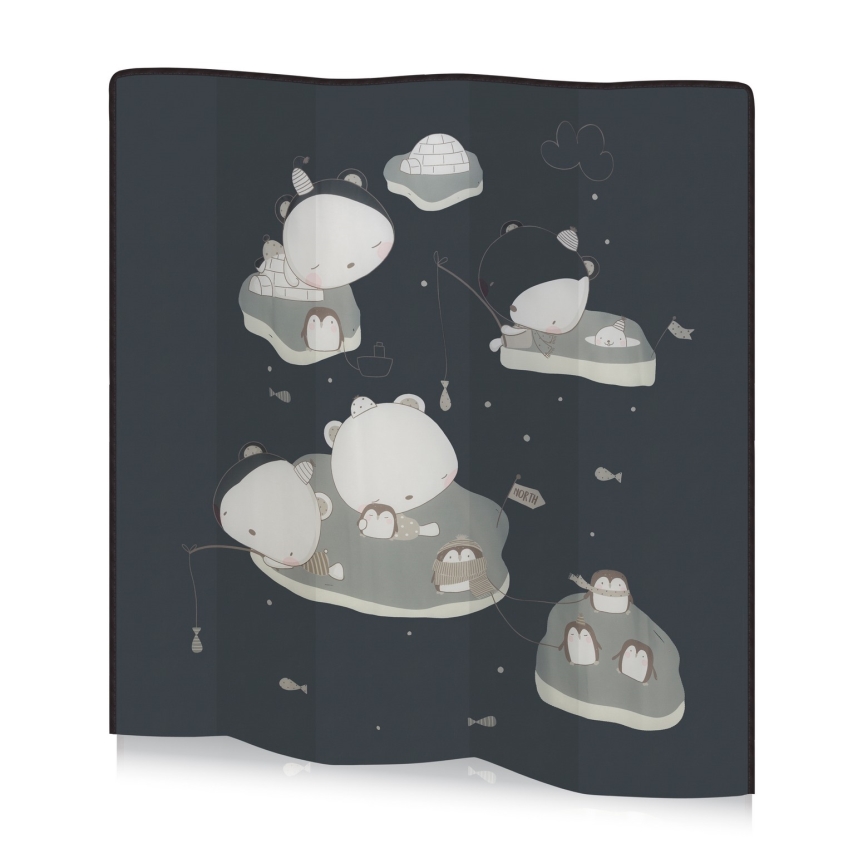 Lionelo - Παιδική περίφραξη BONNIE Grey Scandi