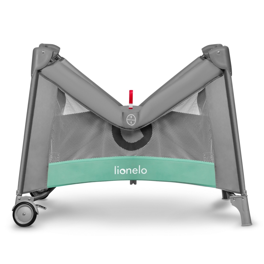 Lionelo - Παιδική περίφραξη MILLE Γκρι Πράσινο