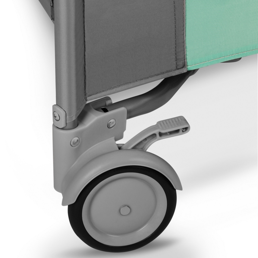 Lionelo - Παιδική περίφραξη MILLE Γκρι Πράσινο