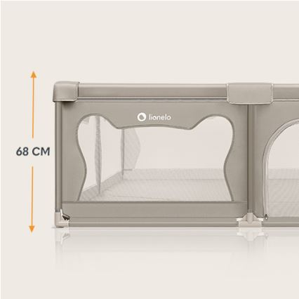 Lionelo - Παιδική περίφραξη WILLOW XL μπεζ