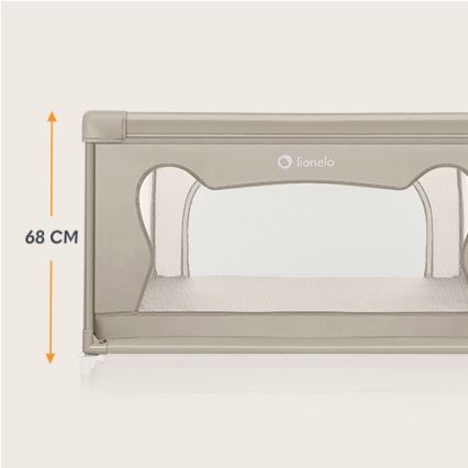 Lionelo - Παιδική περίφραξη WILLOW μπεζ