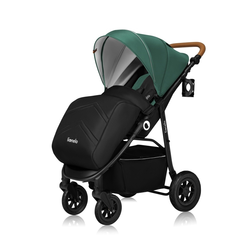 Lionelo - Παιδικό αθλητικό καρότσι NATT Σμαραγδί