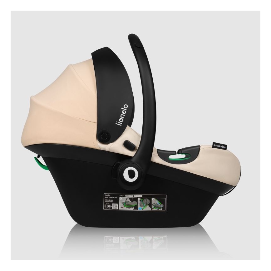 Lionelo - Παιδικό κάθισμα αυτοκινήτου ASTRID i-Size 40-87 εκ. μπεζ