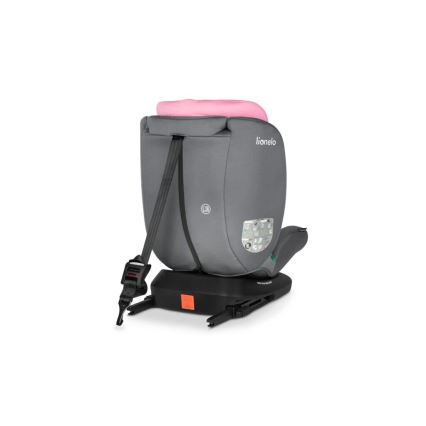 Lionelo - Παιδικό κάθισμα αυτοκινήτου BASTIAAN i-Size 40-150 cm γκρι/ροζ