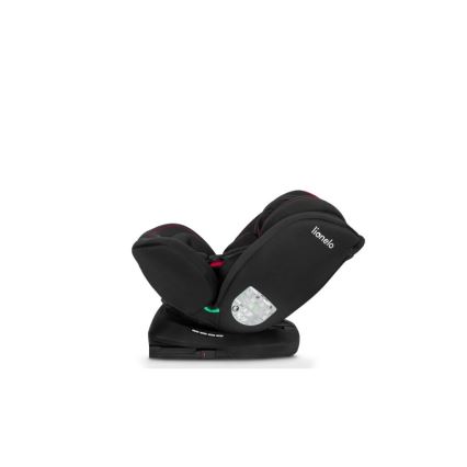 Lionelo - Παιδικό κάθισμα αυτοκινήτου BASTIAAN i-Size 40-150 cm μαύρο/κόκκινο