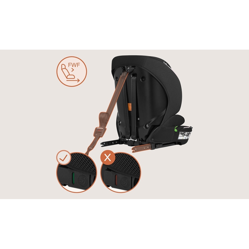 Lionelo - Παιδικό κάθισμα αυτοκινήτου BILLY i-Size 76-150 cm Ροζ Baby