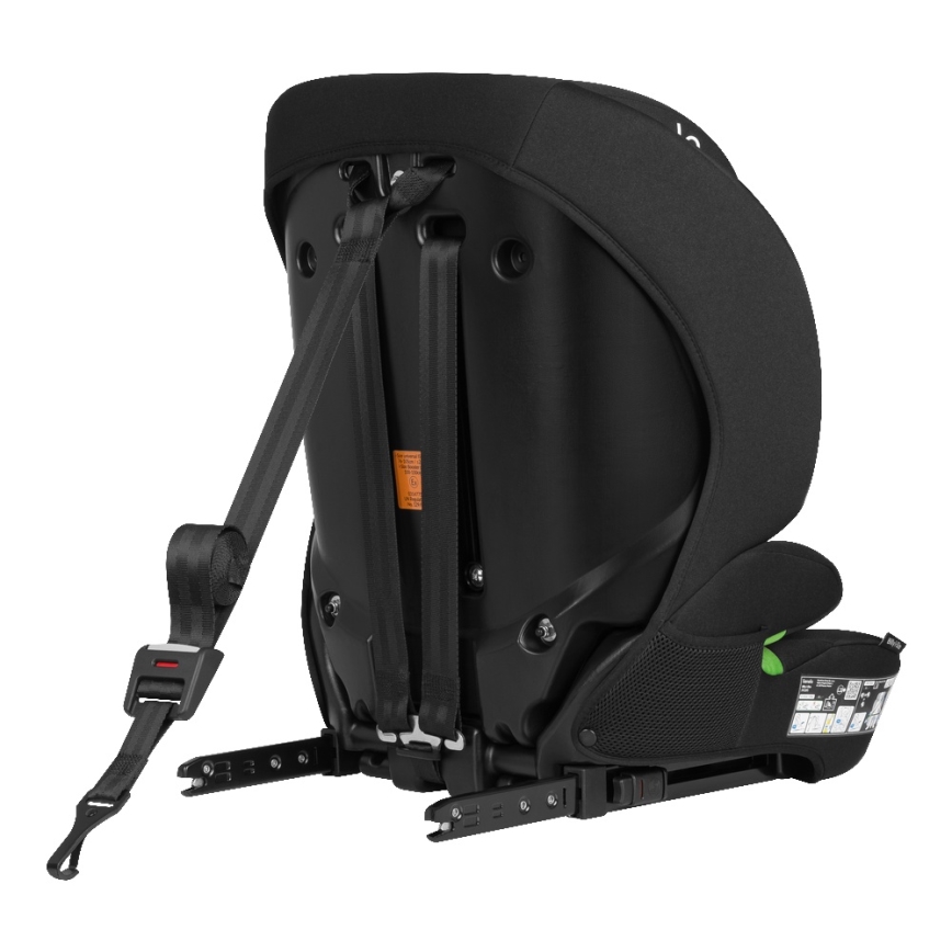 Lionelo - Παιδικό κάθισμα αυτοκινήτου BILLY i-Size 76-150 cm Μαύρο Carbon