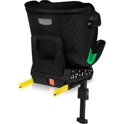 Lionelo - Παιδικό κάθισμα αυτοκινήτου με βάση περιστρεφόμενο HARMONY i-Size 40-150 εκ. μαύρο