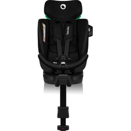Lionelo - Παιδικό κάθισμα αυτοκινήτου με βάση περιστρεφόμενο HARMONY i-Size 40-150 εκ. μαύρο
