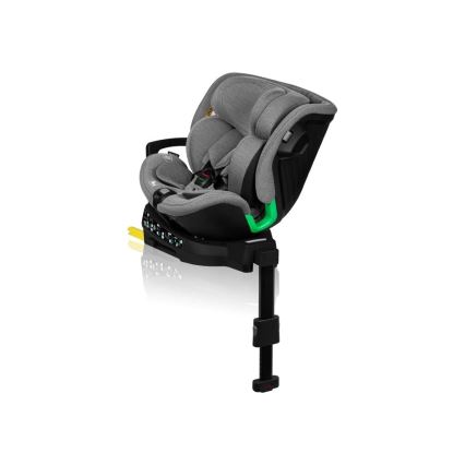 Lionelo - Παιδικό κάθισμα αυτοκινήτου HARMONY i-Size 40-150 cm με περιστρεφόμενη βάση, γκρι