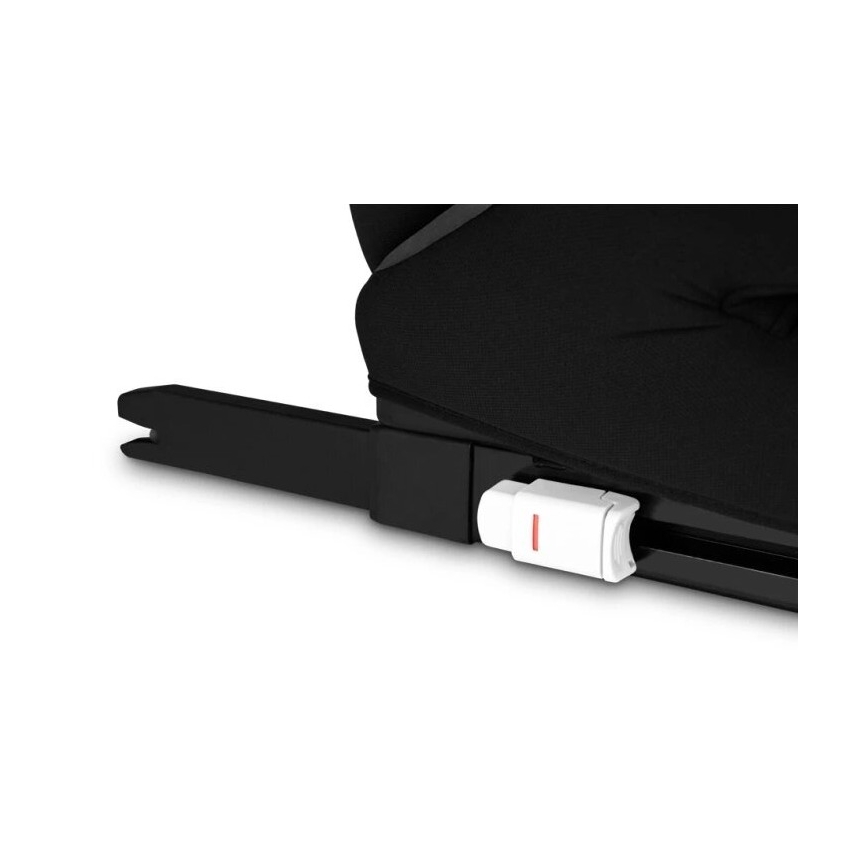 Lionelo - Παιδικό κάθισμα αυτοκινήτου HUGO i-Size 100-150 cm μαύρο/γκρι